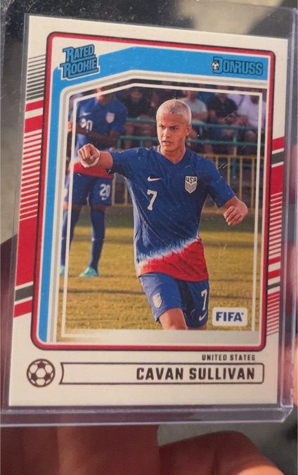 2024-25 Donruss Soccer Rated Rookie #184 Cavan Sullivan — front