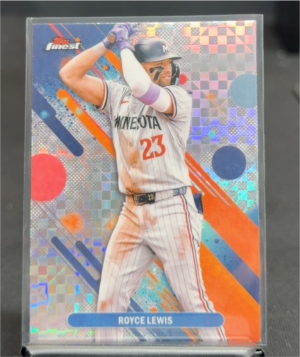 2025 Topps Finest #74 Royce Lewis — front