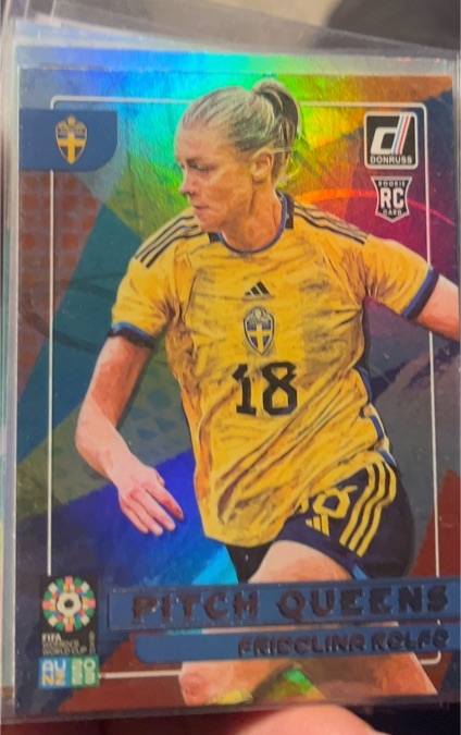 2023 Donruss FIFA Women's World Cup #20 Fridolina Rolfo Pitch Queens — front
