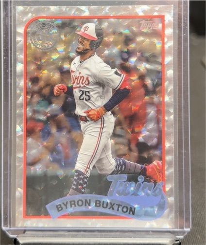 2024 Topps Series 1 #89B-63 Byron Buxton — front