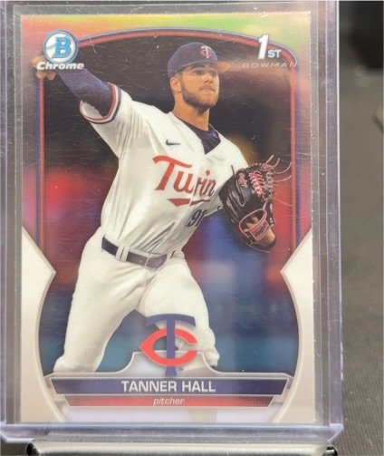 2023 Bowman Draft Chrome #BDC-174 Tanner Hall — front