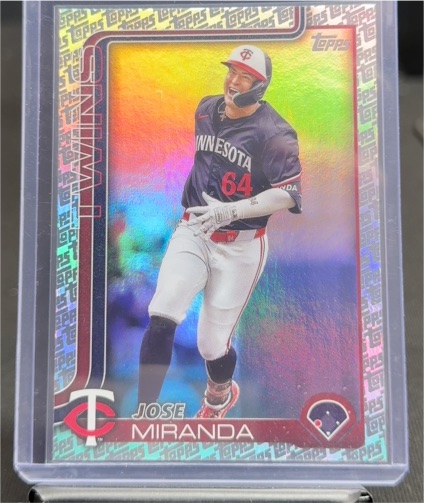 2025 Topps Series 1 #310 Jose Miranda — front
