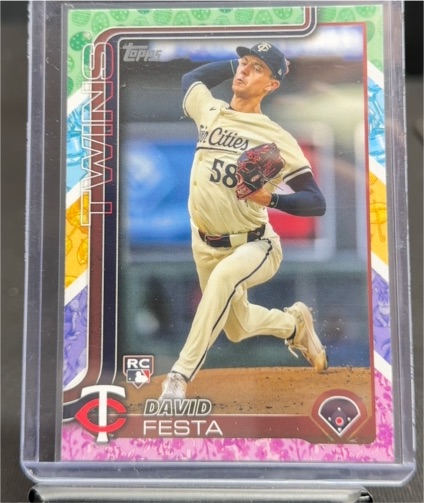 2025 Topps Series 1 #178 David Festa — front