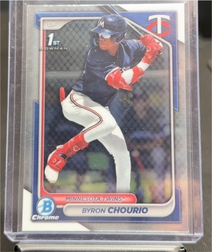 2024 Bowman Chrome #BCP-129 Byron Chourio — front