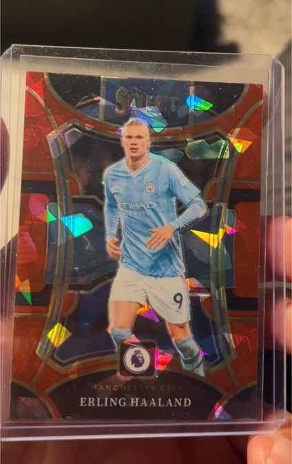 2023-24 Panini Select Premier League #161 Erling Haaland — front
