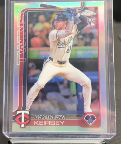 2025 Topps Chrome #19 DaShawn Keirsey — front