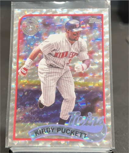 2024 Topps Series 2 #89B2-26 Kirby Puckett Silver Foilboard Minnesota Twins — front