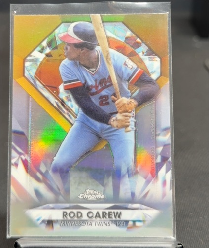 2022 Topps Series 1 Diamond Greats Die-Cuts #DGC-13 Rod Carew — front