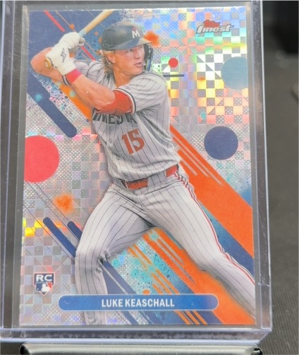 2025 Topps Finest #79 Luke Keaschall — front