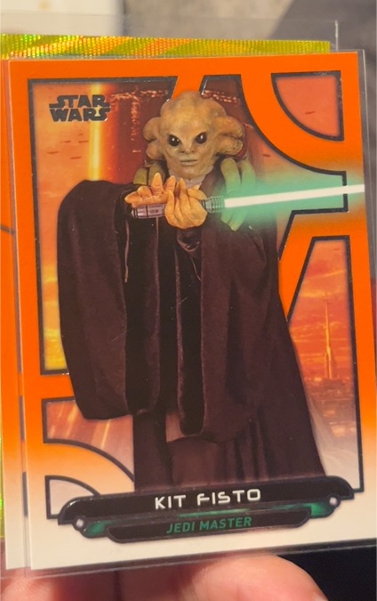 2017 Topps Star Wars Galactic Files Reborn #AOTC-17 Kit Fisto — front