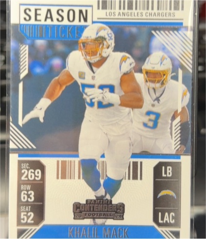 2024 Panini Contenders Season Ticket #57 Khalil Mack — front