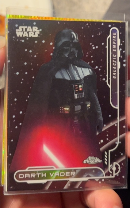 2024 Topps Chrome Star Wars Galactic Empire #GE-1 Darth Vader — front