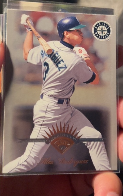 1997 Leaf #16 Alex Rodriguez — front
