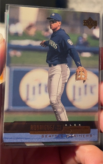 2000 Upper Deck #494 Alex Rodriguez — front