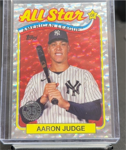 2024 Topps Series 2 1989 35th Anniversary All Star #89ASB-47 Aaron Judge — front
