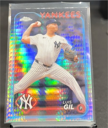2024 Topps Chrome Update #USC160 Luis Gil — front