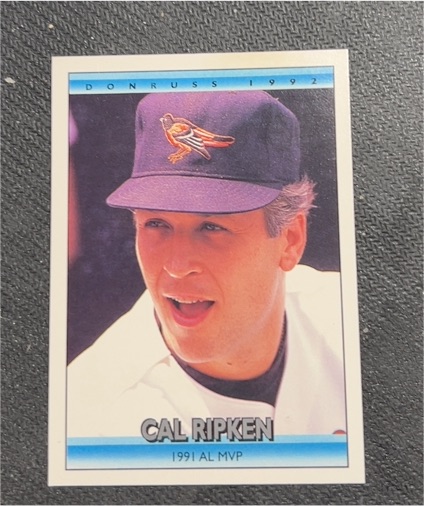 1992 Donruss #BC1 Cal Ripken Jr. — front