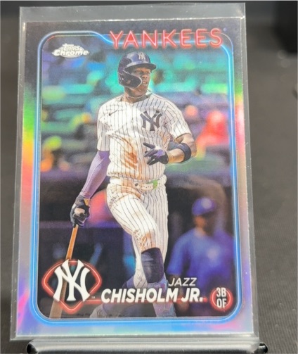 2024 Topps Chrome Update #USC78 Jazz Chisholm Jr. — front