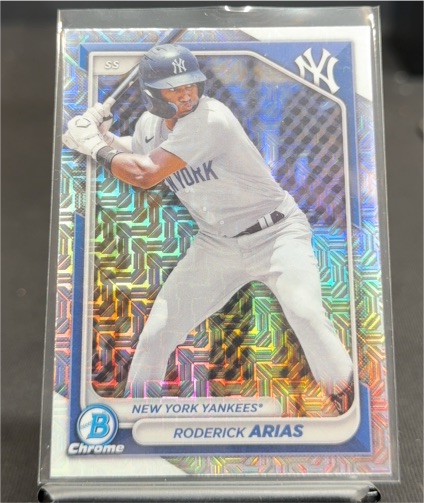 2024 Bowman Chrome #BCP-100 Roderick Arias — front