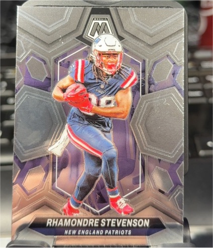 2024 Panini Mosaic #149 Rhamondre Stevenson — front