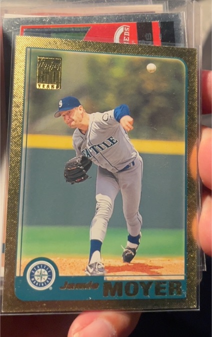 2001 Topps #450 Jamie Moyer — front