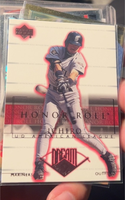 2002 Upper Deck Honor Roll #18 Ichiro Suzuki — front