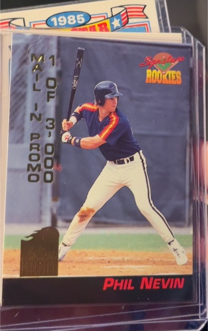 1994 Signature Rookies #S8 Phil Nevin — front
