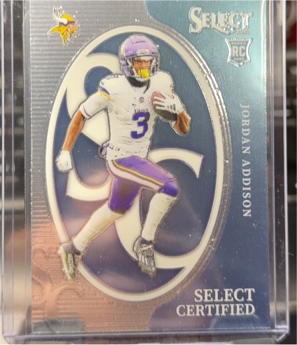 2023 Panini Select Certified Rookies #CRO-JAD Jordan Addison — front
