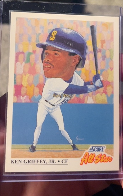 1991 Score #396 Ken Griffey Jr. — front