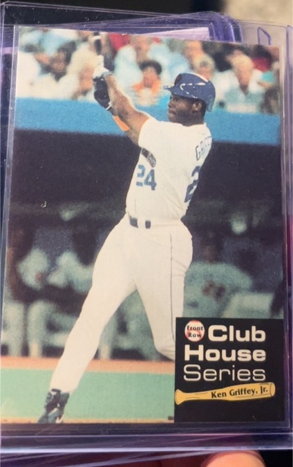 1992 Front Row Club House Series #1 Ken Griffey, Jr. — front