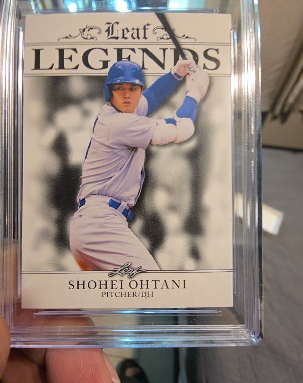2023 Leaf Legends Achievement Edition #LA-12 Shohei Ohtani — front