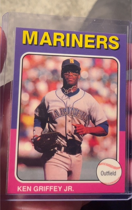 1991 Oddball Ken Griffey Jr. Seattle Mariners — front