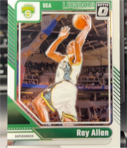 2024-25 Donruss Optic Legends #240 Ray Allen — front