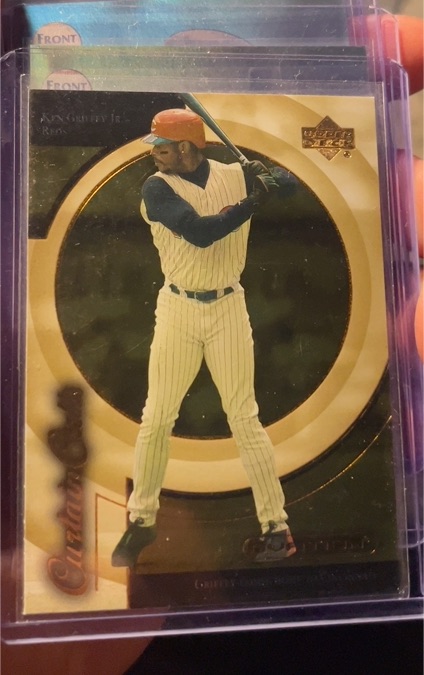 2001 Upper Deck Ovation #CC6 Ken Griffey Jr. Curtain Calls — front