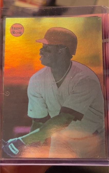1992 Front Row Holograms Rewriting Record Book Ken Griffey Jr — front