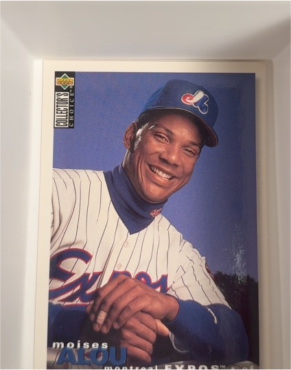 1995 Upper Deck Collector's Choice #250 Moises Alou — front