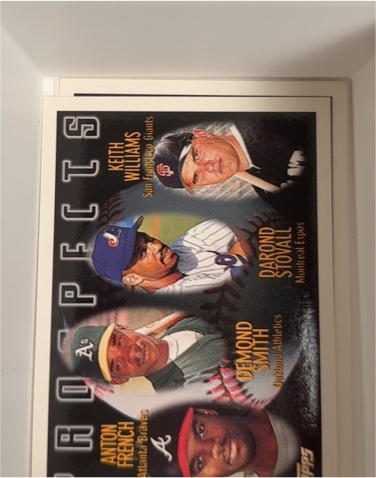 1996 Topps Prospects #437 Anton French / DeMond Smith / Darond Stovall / Keith Williams — front