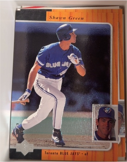 1996 SP #183 Shawn Green Toronto Blue Jays Baseball Card — front