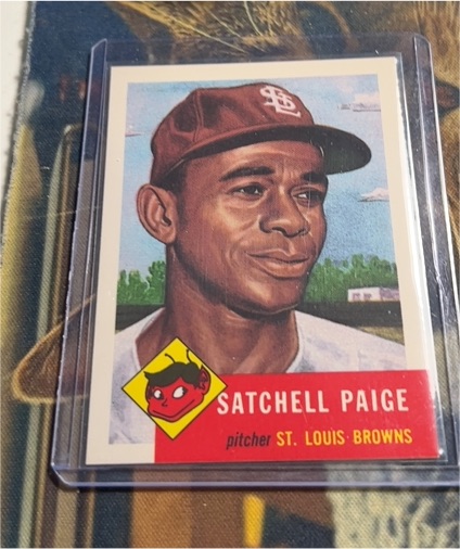1953 Topps #220 Satchell Paige — front