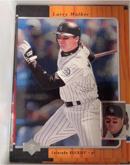 1996 Upper Deck SP #80 Larry Walker — front