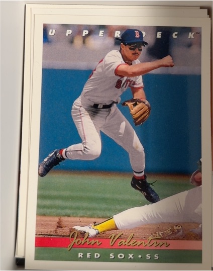 1993 Upper Deck #387 John Valentin — front
