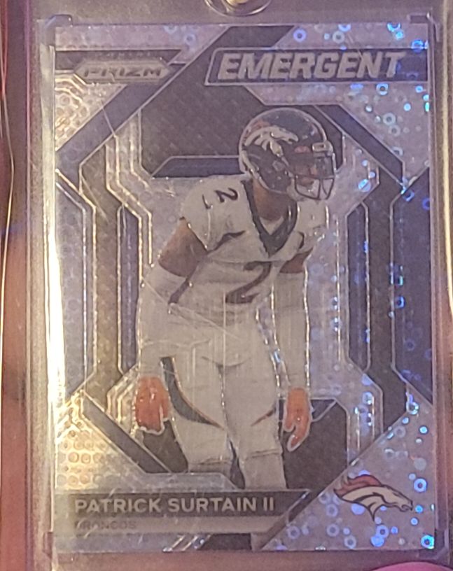 2023 Panini Prizm Emergent Patrick Surtain II — front