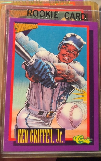 1993 Classic Superheroes #SS3 Ken Griffey Jr. — front
