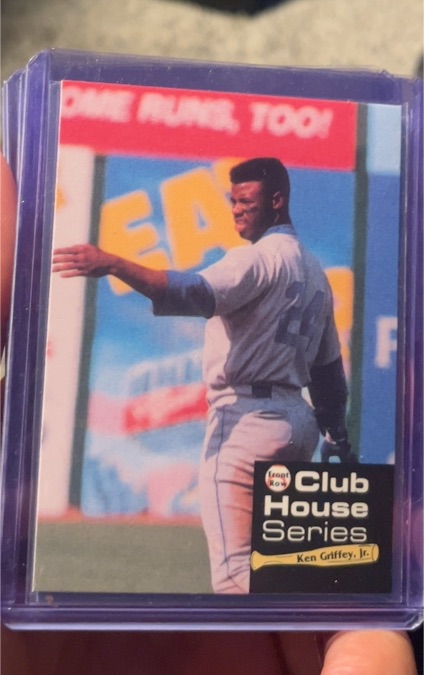 1992 Front Row Club House Series #4 Ken Griffey Jr. — front