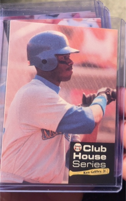 1992 Front Row Club House Series #3 Ken Griffey, Jr. — front