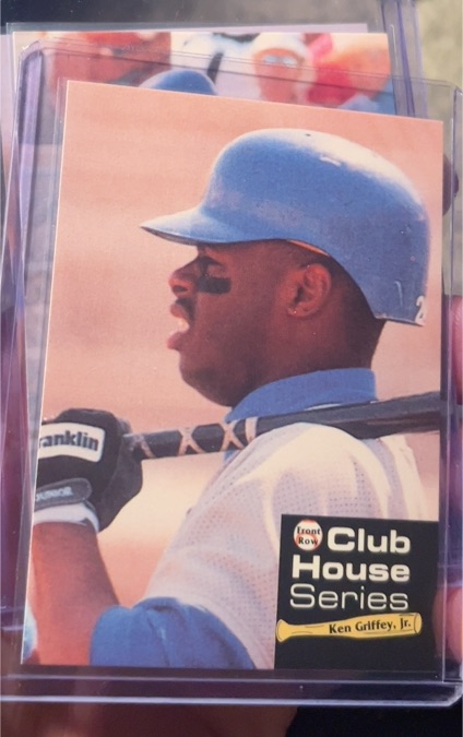 1992 Front Row Club House Series #5 Ken Griffey, Jr. — front