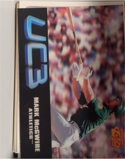1996 Sportflix #117 Mark McGwire — front