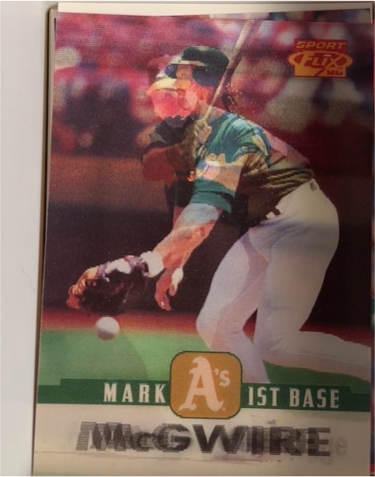 1996 Sportflix #16 Mark McGwire — front