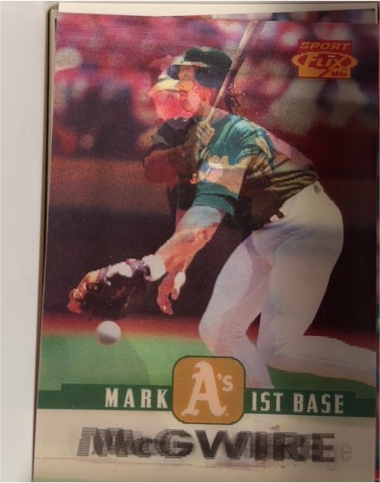 1996 Sportflix #16 Mark McGwire — front
