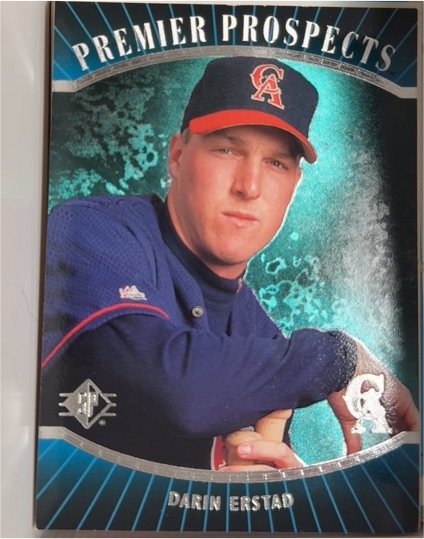 1996 Upper Deck SP Premier Prospects #4 Darin Erstad — front